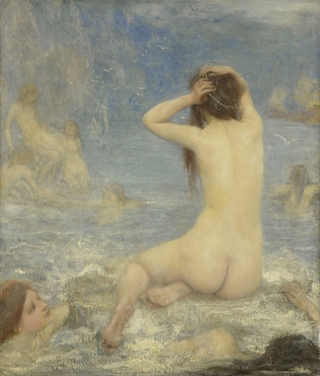The Sirens, by John Macallan Swan, 1870-1910.